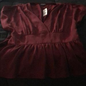 Vine colé blouse